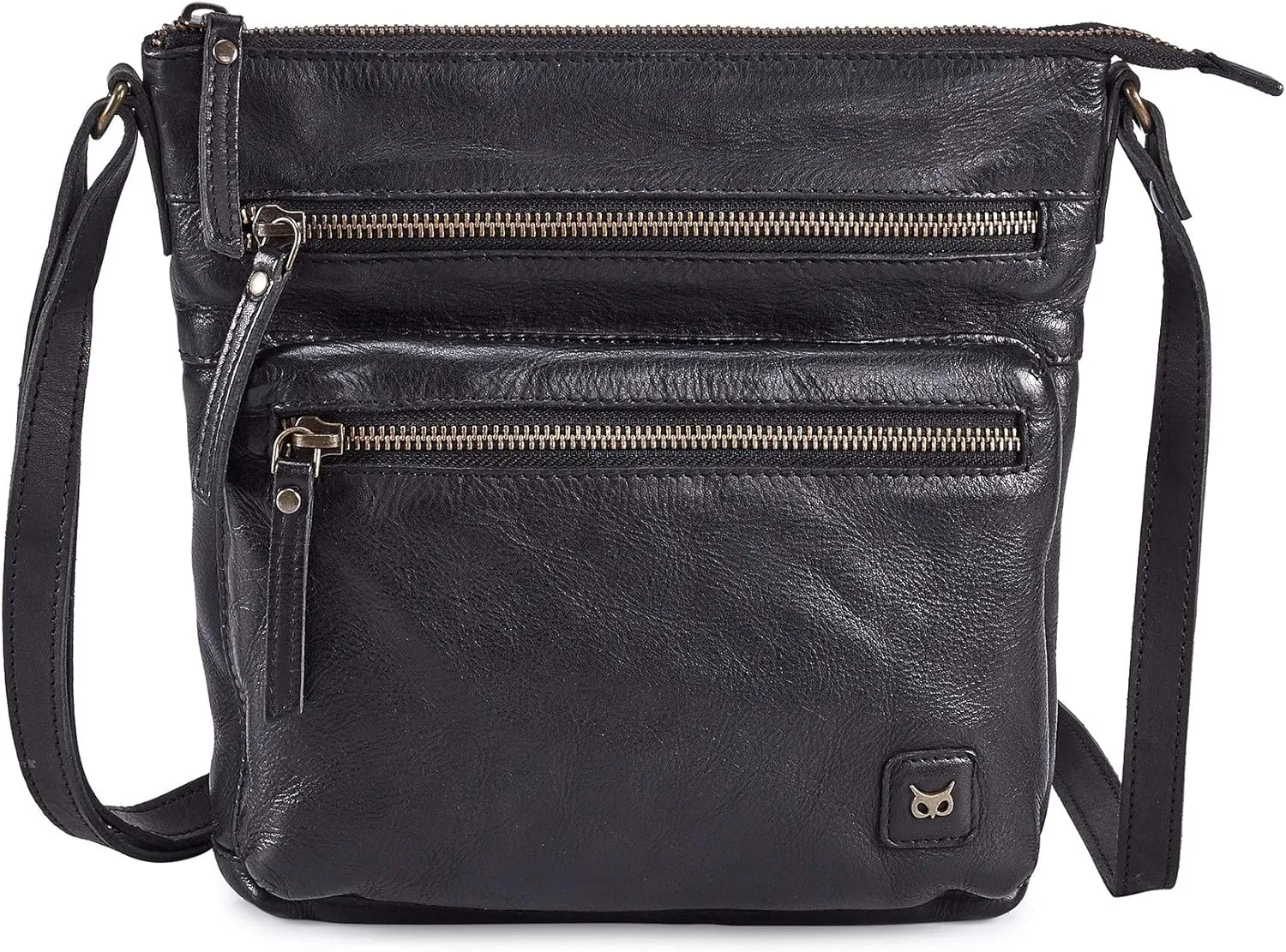 Wise Owl Accessories Small Crossbody Bags for Women Real Leather Purse Handbags Crossover Over the Shoulder Pocketbook