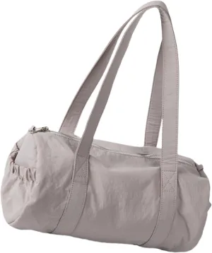 Women Aesthetic Nylon Shoulder Bag Korean Styles Casual Multipurpose Commuters Student Cylinder Underarm Handbag Purse Shoulder Handbag