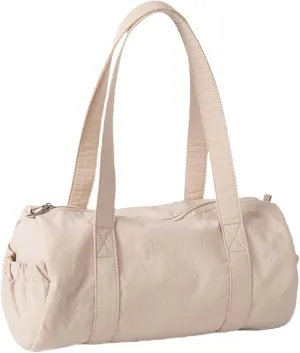 Women Aesthetic Nylon Shoulder Bag Korean Styles Casual Multipurpose Commuters Student Cylinder Underarm Handbag Purse