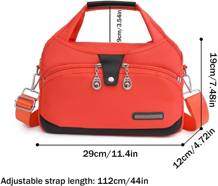 Women's Anti-Theft Handbag,Fashion Crossbody Bag,Shoulder Handbags,Waterproof Oxford Cloth Handbag Crossbody for Women