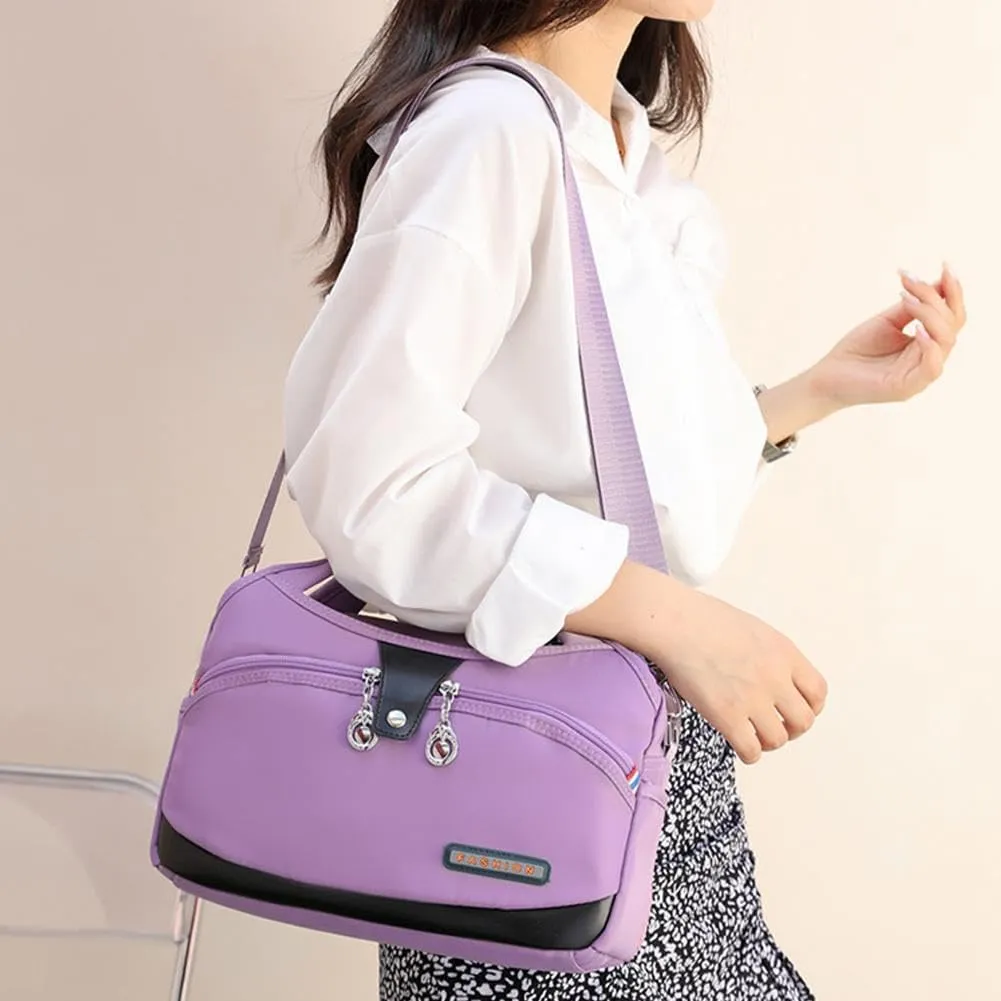 Women's Anti-Theft Handbag,Fashion Crossbody Bag,Shoulder Handbags,Waterproof Oxford Cloth Handbag Crossbody for Women