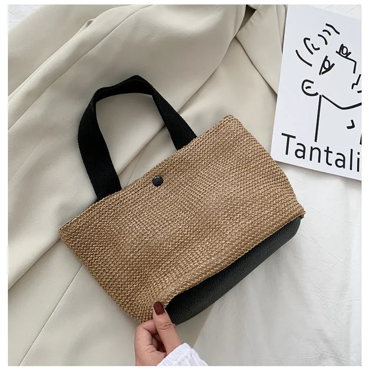 Women's Beach Vacation Woven Bag Handbag