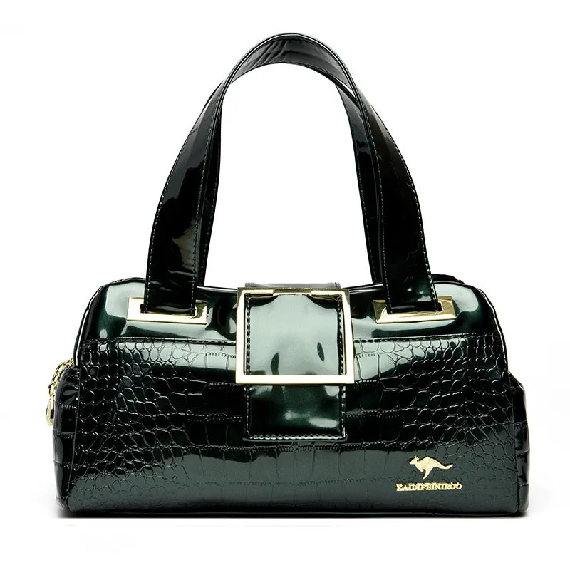 Women's Cross-Border Multi-Layer Leather Handbags