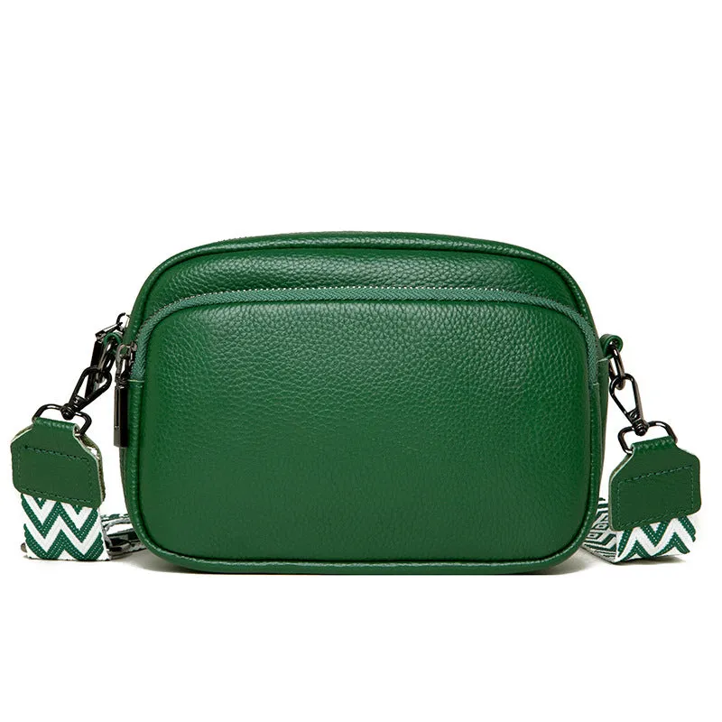 Women's Genuine Leather Trendy Fashion Top Layer Bags