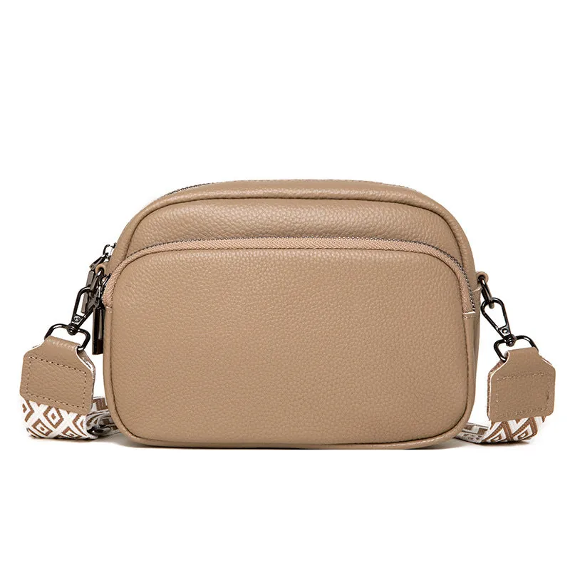 Women's Genuine Leather Trendy Fashion Top Layer Bags