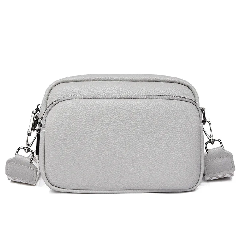Women's Genuine Leather Trendy Fashion Top Layer Bags