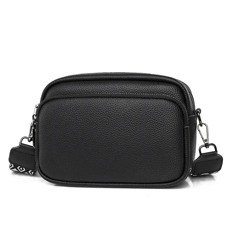 Women's Genuine Leather Trendy Fashion Top Layer Bags