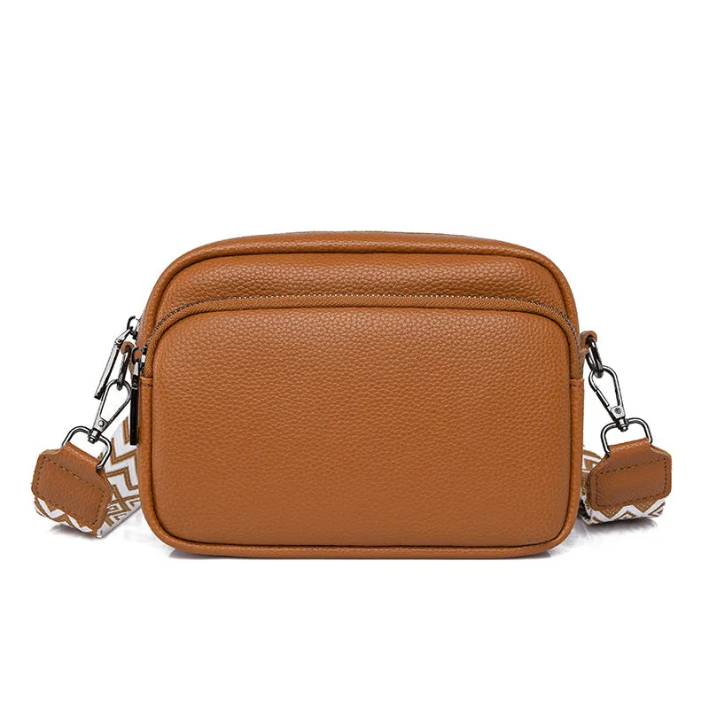 Women's Genuine Leather Trendy Fashion Top Layer Bags