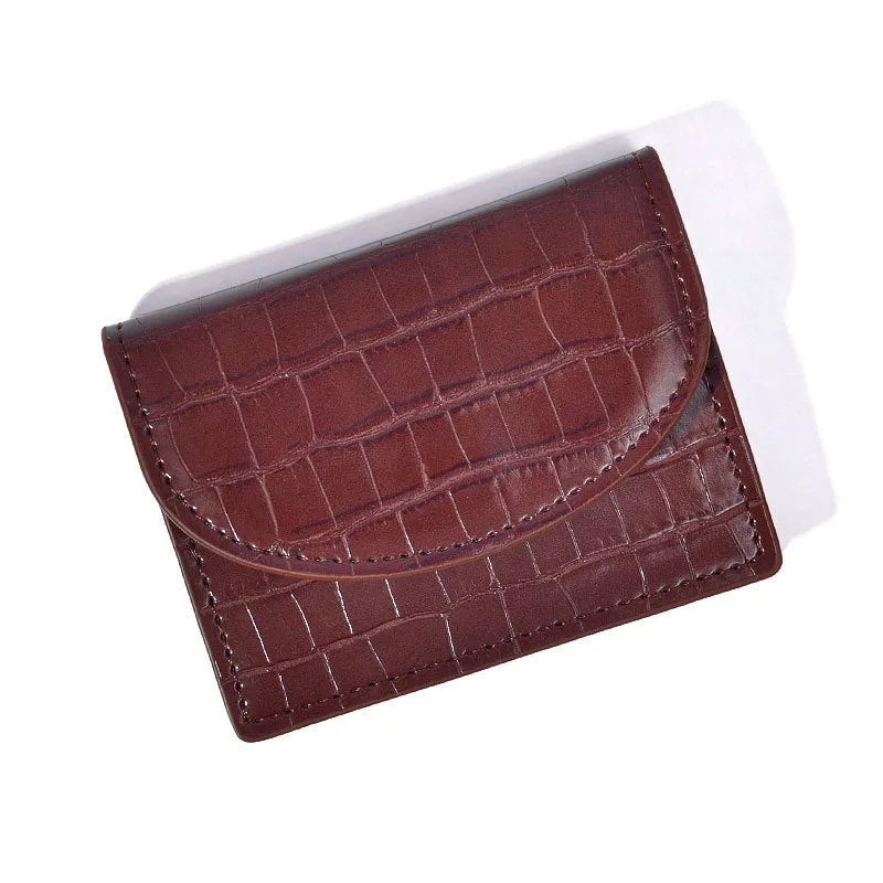 Women's Heavy Korean Style Sier Simple Cover Ladies Wallets