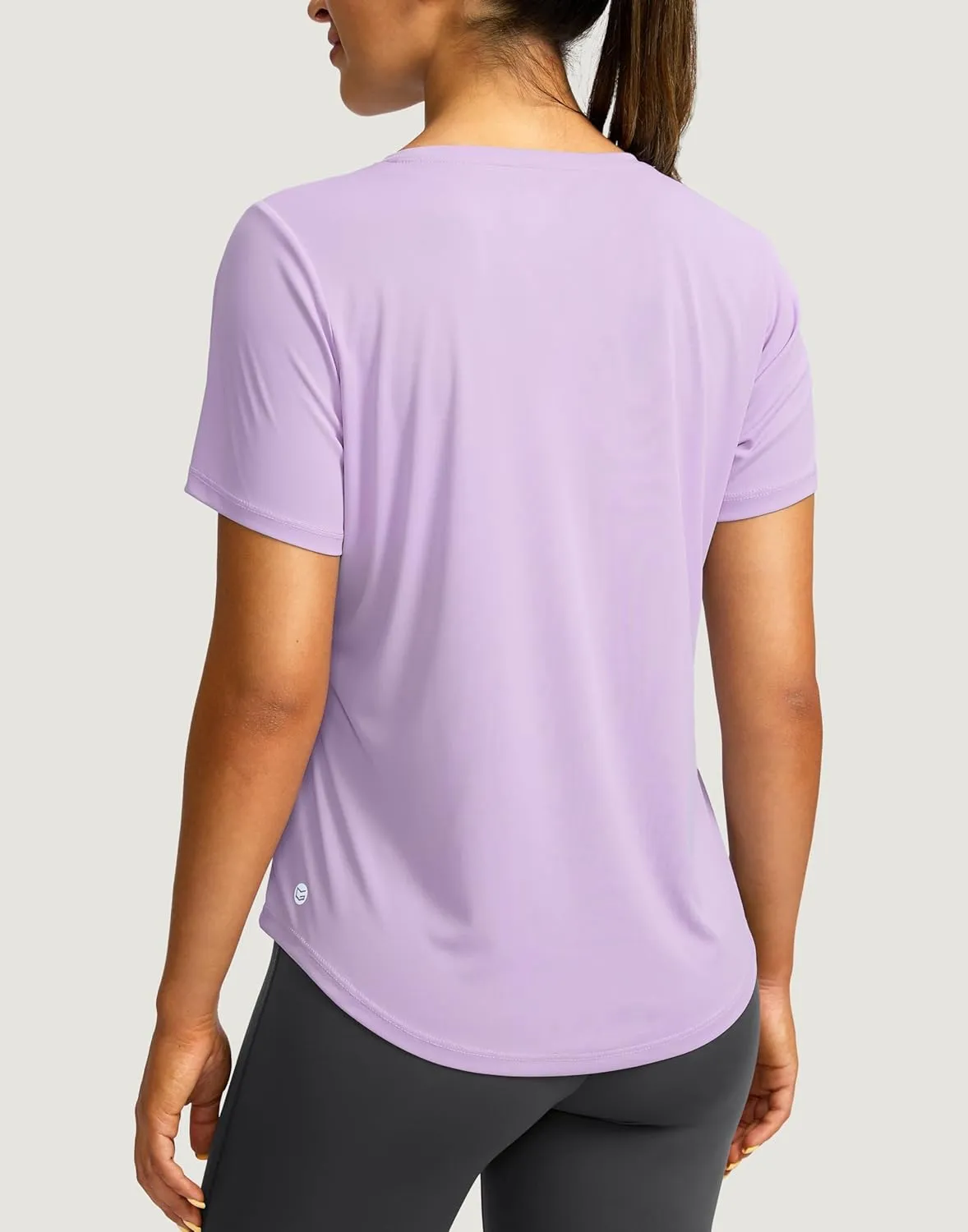 Women's Short Sleeve Workout Shirts Breathable UPF 50  Sun Protection T-Shirts Quick Dry Gym Running Hiking Tops