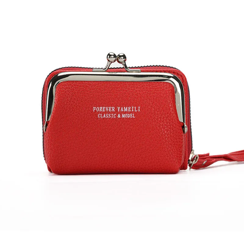 Women's Simple Short Thin Cute Niche Coin Purses
