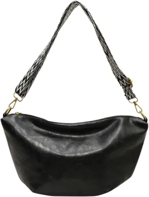 Women's Soft Shoulder Crossbody Bag Fashion PU Leather Totes Large Dumpling Handbag Retro Purse Satchel