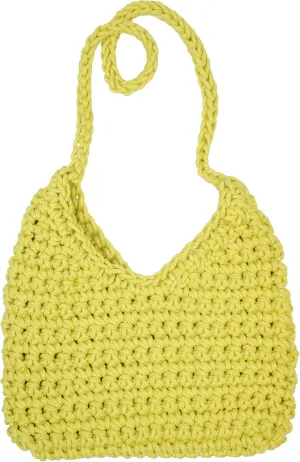 Women's Summer Beach HandBag Cotton Rope Vacation Hand- Woven Shoulder Bag Purse Dumpling Bag