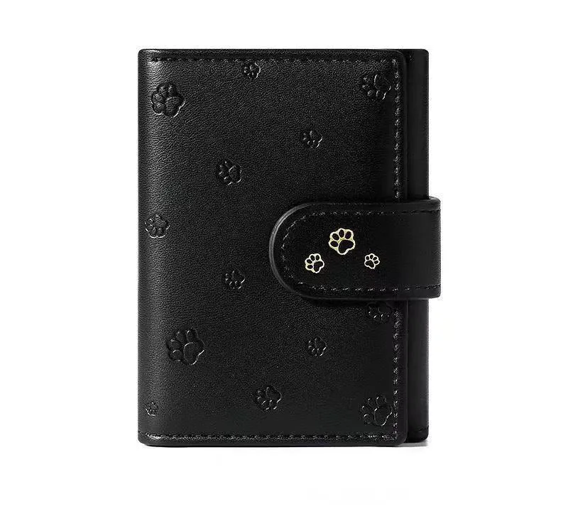 Women's Version Simple Short Tri Fold Fashion Ladies Wallets