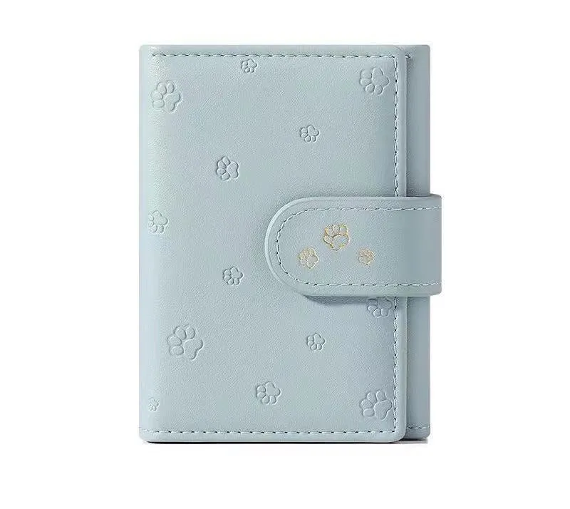 Women's Version Simple Short Tri Fold Fashion Ladies Wallets