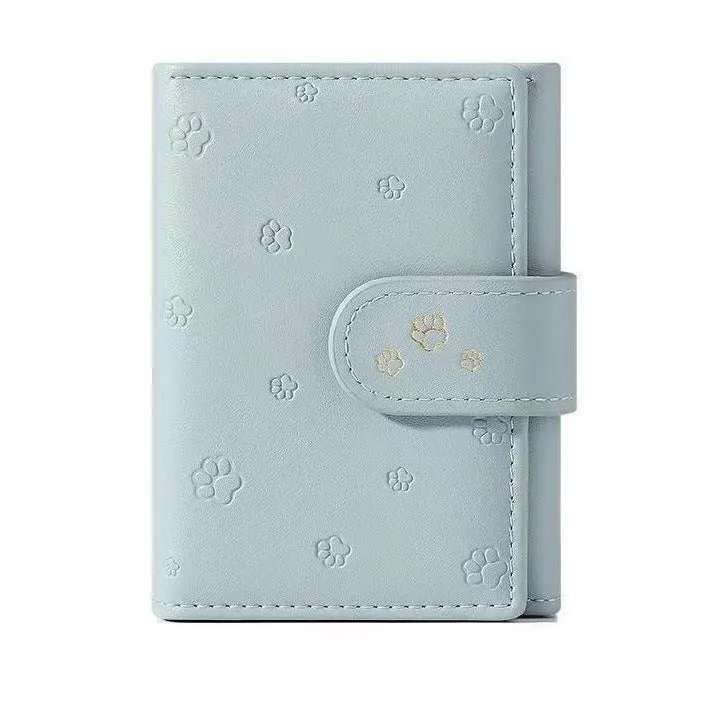 Women's Version Simple Short Tri Fold Fashion Ladies Wallets