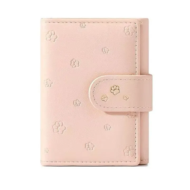 Women's Version Simple Short Tri Fold Fashion Ladies Wallets