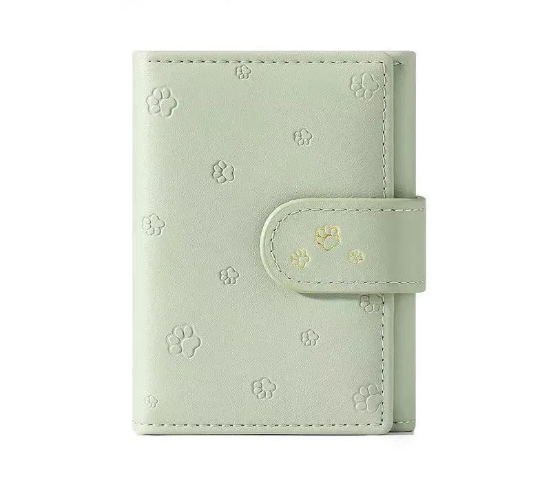 Women's Version Simple Short Tri Fold Fashion Ladies Wallets