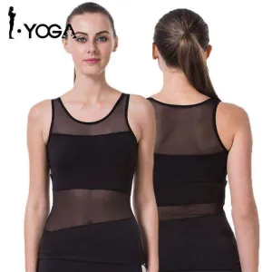 Women'S Yoga T-Shirt Yoga Woman Sleeveless Yoga Tank Tops Tights Sports Tops Fitness Shirt Women Quick Dry Running Shirts