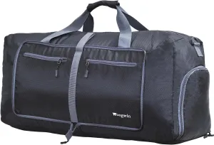 Woogwin Travel Duffel Bag Large Foldable Waterproof Overnight Bag for Beach Swim Bags Pool Sports Gym