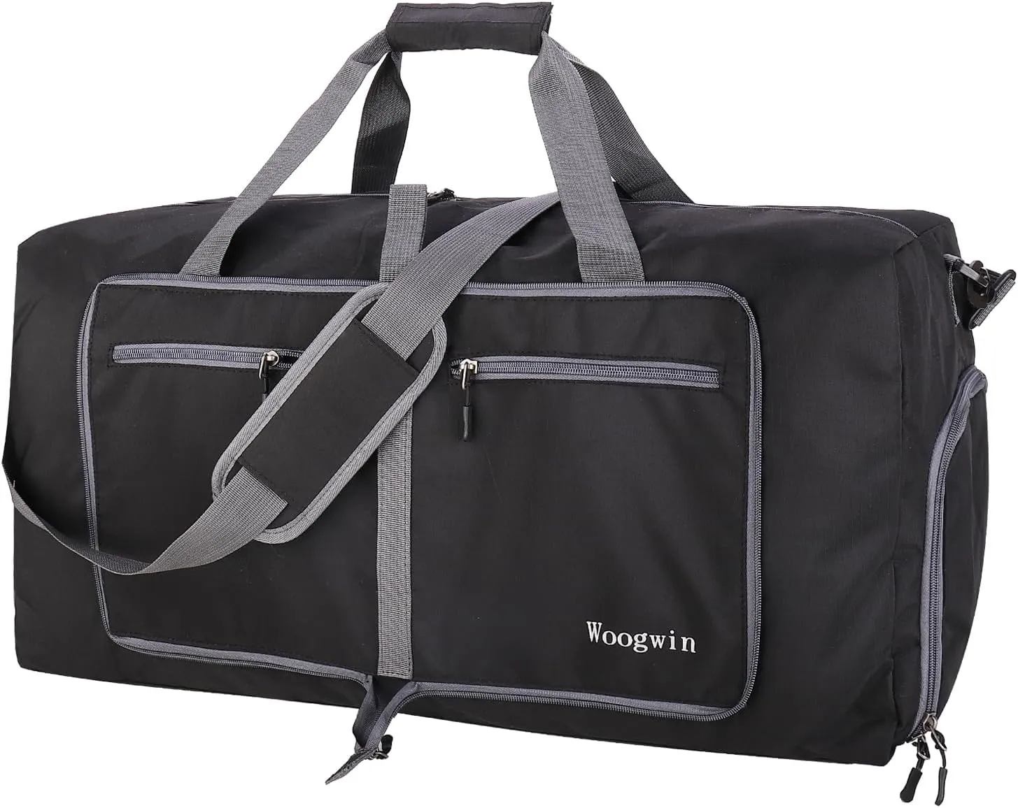 Woogwin Travel Duffel Bag Large Foldable Waterproof Overnight Bag for Beach Swim Bags Pool Sports Gym