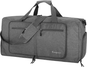 Woogwin Travel Duffel Bag Large Foldable Waterproof Overnight Bag for Beach Swim Bags Pool Sports Gym