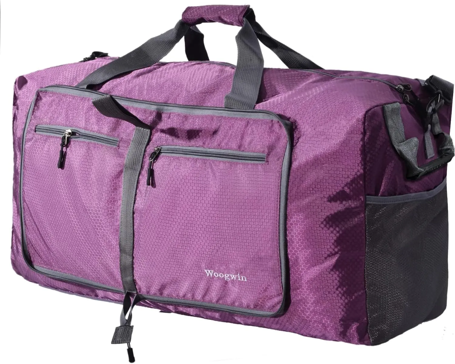 Woogwin Travel Duffel Bag Large Foldable Waterproof Overnight Bag for Beach Swim Bags Pool Sports Gym