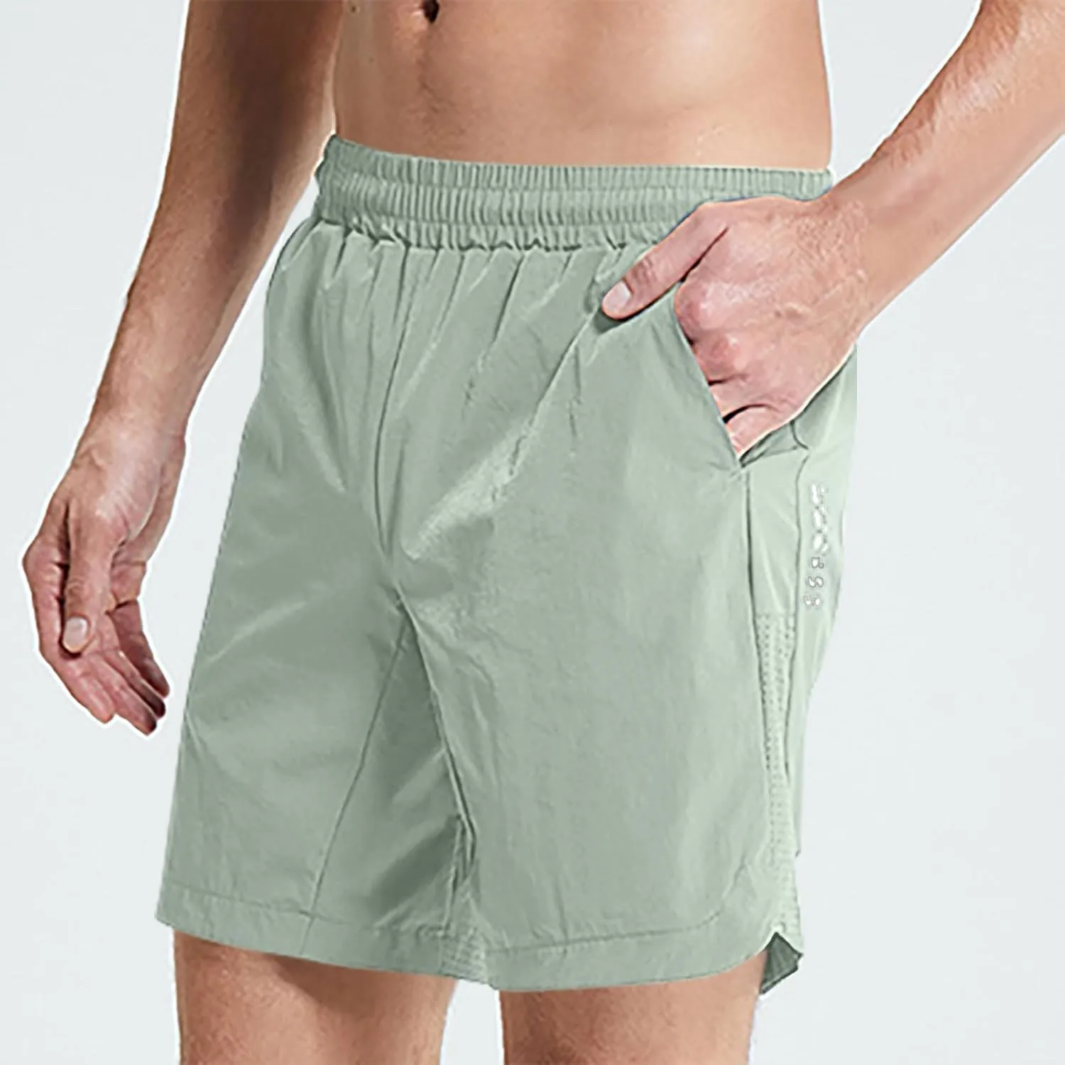 Workout Shorts for Men Quick Dry Mesh Breathable Summer Gym Running Shorts Men Lightweight Training Sports Activewear