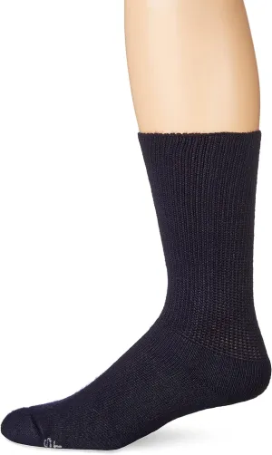 World's Softest Men's/Women's Sensitive Fit Comfort Feet Crew Socks