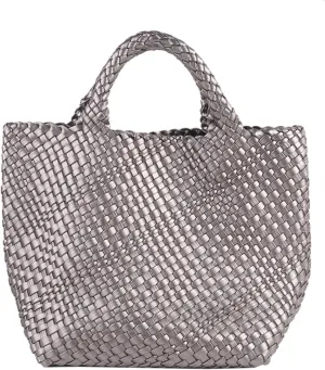 Woven Bags for Women Vegan Leather Tote Shoulder Bags Woven Purses and Handbags Handmade Large Shopper Bag