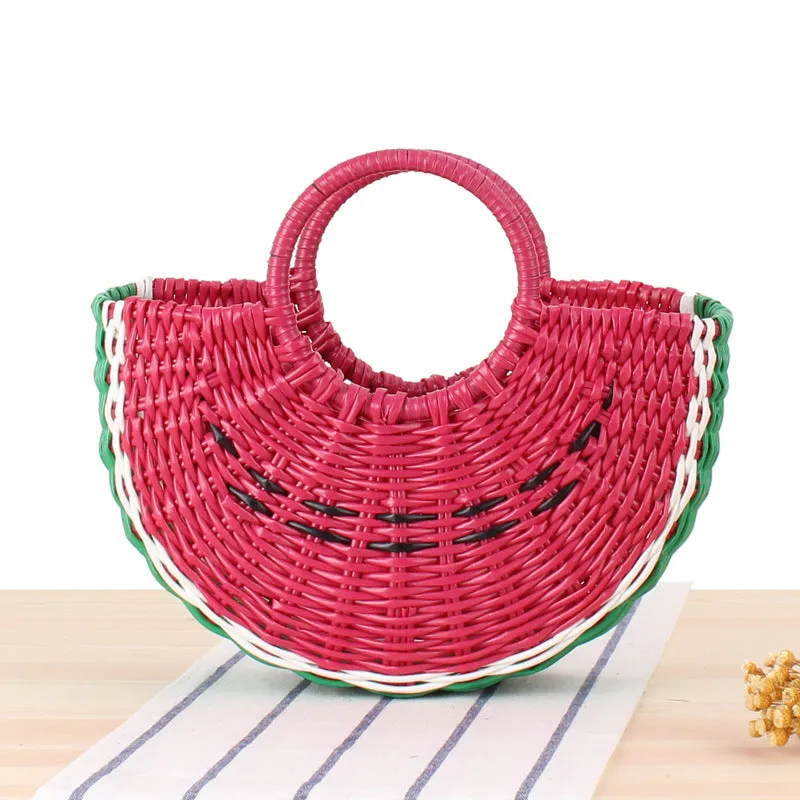 Woven Beach Straw Bag