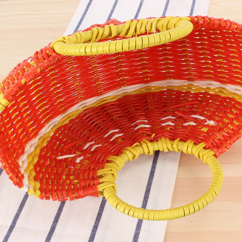 Woven Beach Straw Bag