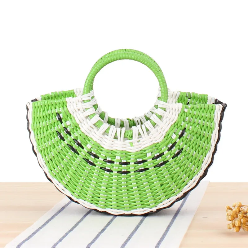 Woven Beach Straw Bag