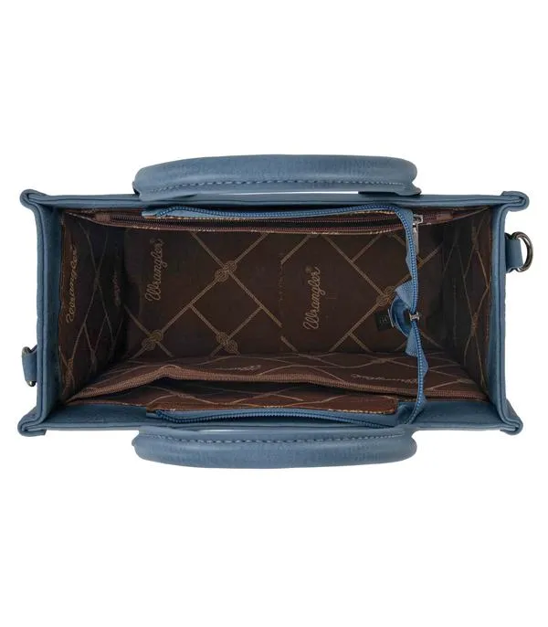 Wrangler Aztec Whipstitch Tote - Jean (WG2214-8120JN)