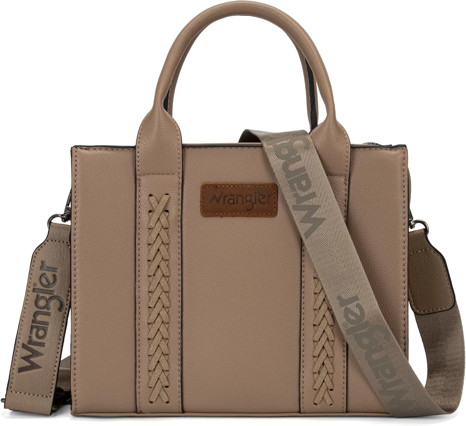Wrangler Tote Bags for Women Top-handle Handbags and Purse for Women with Adjustable Strap