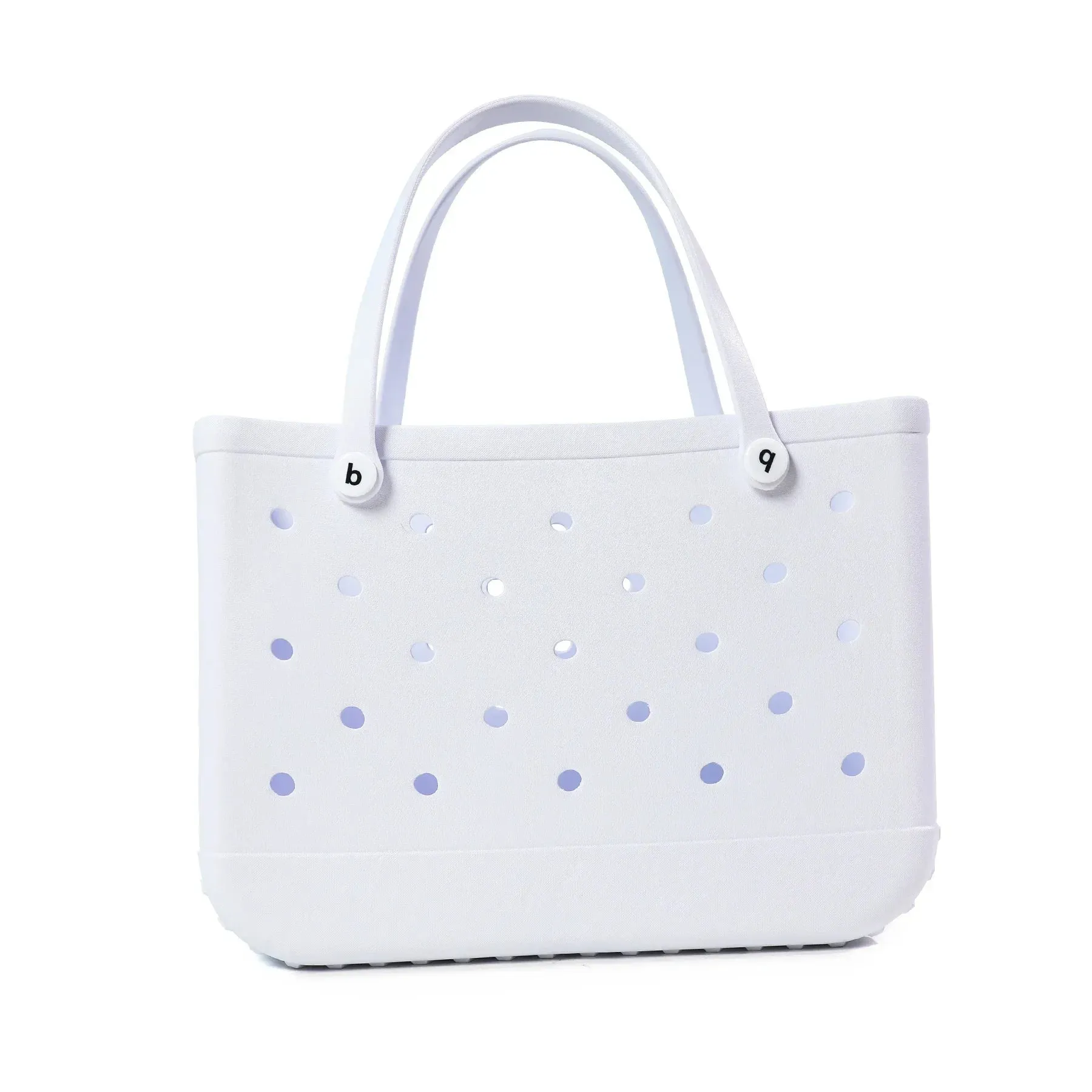 XL Extra Large Waterproof Beach Bag – EVA Rubber Travel Tote for Women, Picnic Storage Basket, Shopping Handbag, and Jelly Sac