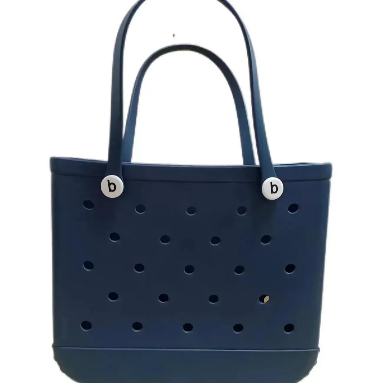 XL Extra Large Waterproof Beach Bag – EVA Rubber Travel Tote for Women, Picnic Storage Basket, Shopping Handbag, and Jelly Sac