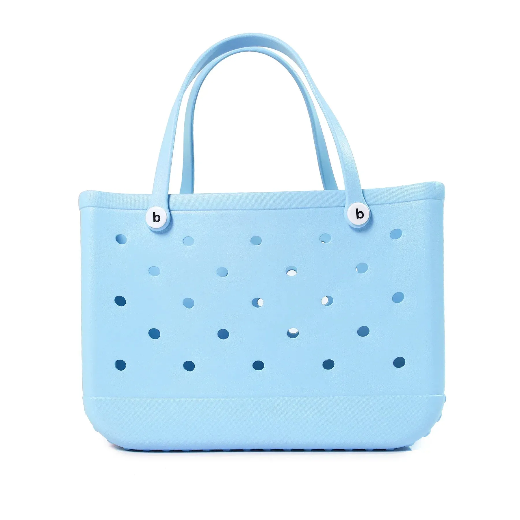 XL Extra Large Waterproof Beach Bag – EVA Rubber Travel Tote for Women, Picnic Storage Basket, Shopping Handbag, and Jelly Sac