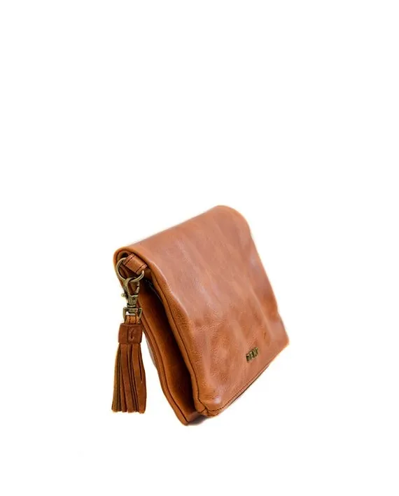 Zemp Kuala Lumpur Small Cross Body Bag | Chestnut