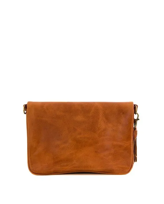 Zemp Kuala Lumpur Small Cross Body Bag | Chestnut