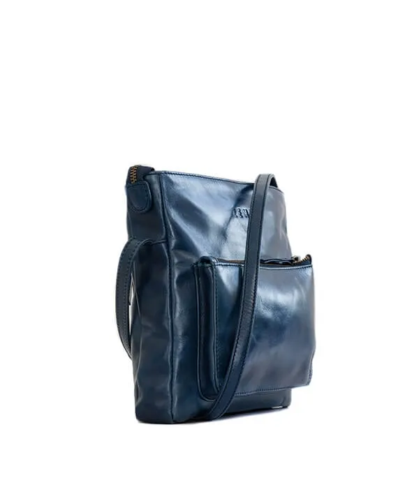 Zemp Pissa Cross Body Bag | Navy