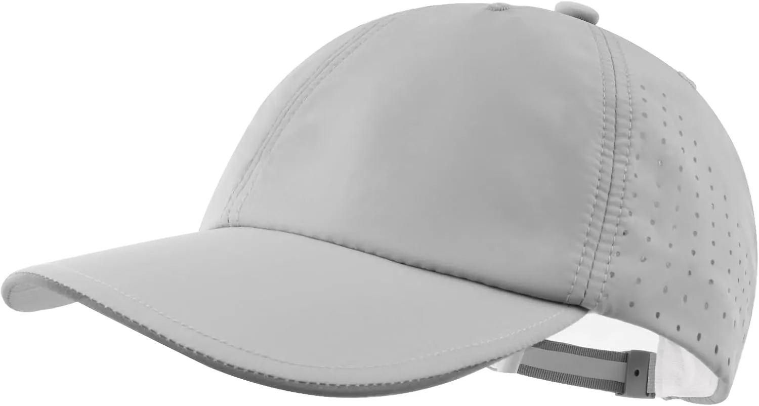 Zylioo XXL 62-65cm Running Cap,Quick Dry 5/6 Panels Sports Cap,UPF Hiking Cap for Big Heads,Breathable Athletic Cap
