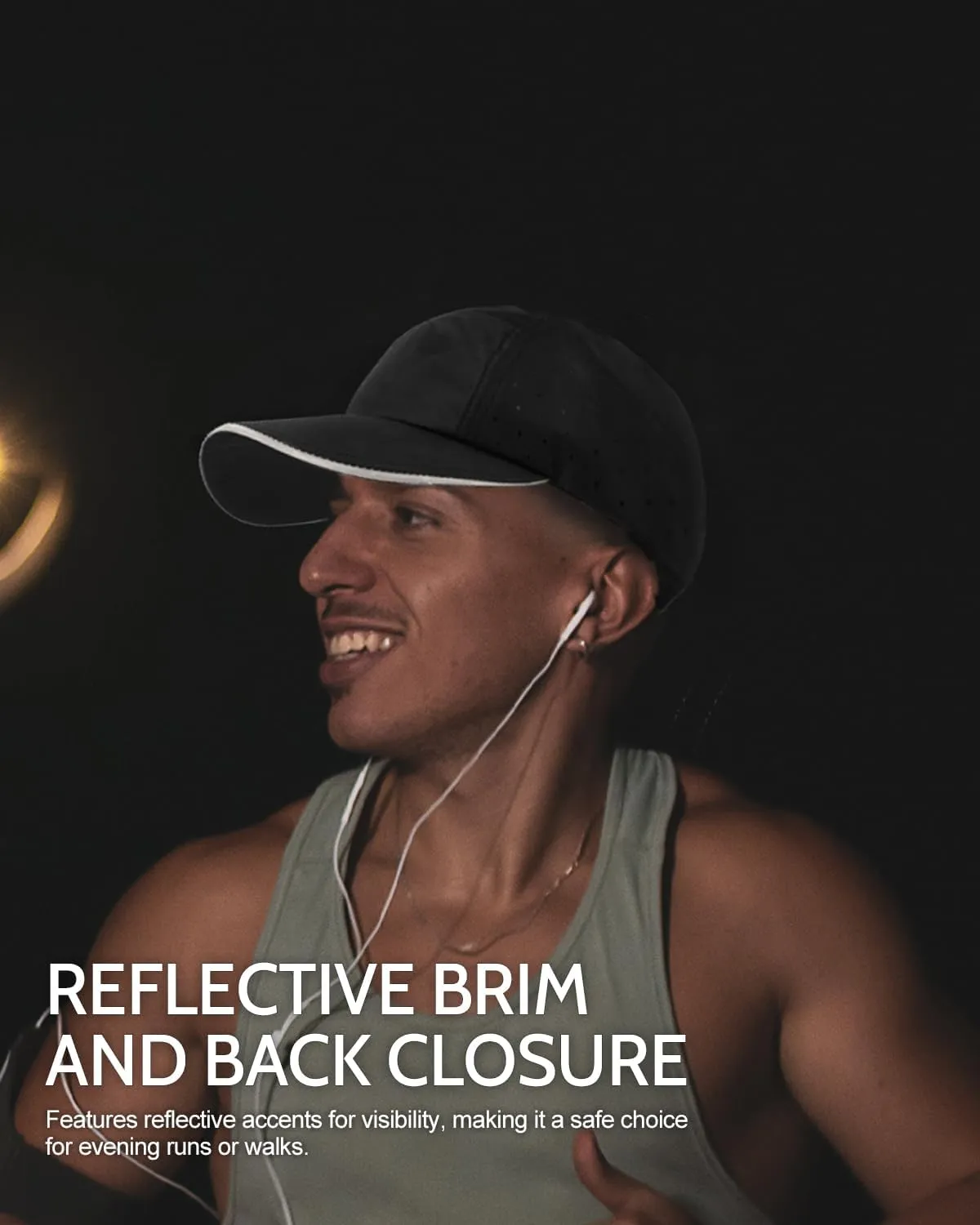 Zylioo XXL 62-65cm Running Cap,Quick Dry 5/6 Panels Sports Cap,UPF Hiking Cap for Big Heads,Breathable Athletic Cap